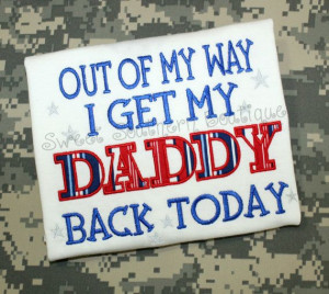 Military welcome home shirt out of my way I get by SweetSouthernB,