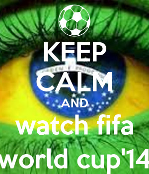 KEEP CALM AND LOVE THE WORLD CUP