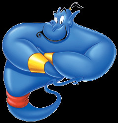 Quotations made by Genie from the Aladdin franchise.