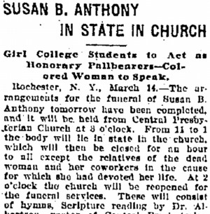 susan b anthony 19th amendment