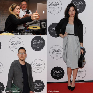 Daisy Lowe, Chelsea Leyland, Eudon Choi and Giles Deacon at our new ...