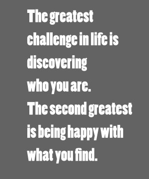 The greatest challenge in life | Quotes to Live By