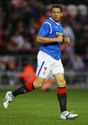 photo james beattie james beattie of rangers in action during the pre