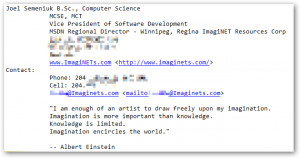 funny email signatures examples