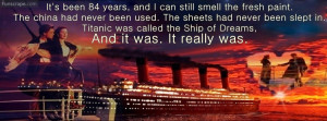 Titanic The Ship Of Dreams Profile Facebook Covers