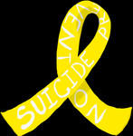 Suicide Prevention Ribbon by Christ1nMe