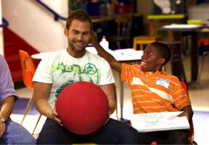 ... of Seann William Scott and Bobb'e J. Thompson in Role Models (2008