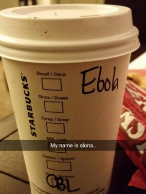 Tired Of Your Shit, Starbucks