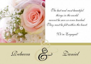 Engagement Quotes For Invitation Cards