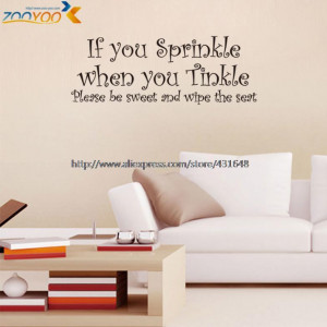 sprinkle-quote-wall-stickers-home-decorations-diy-removable-vinly-wall ...