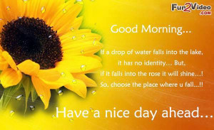 Have a nice day good thoughts with good morning pictures to wish happy ...