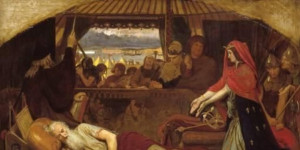 King Lear and Cordelia (from Shakespeare Illustrated)