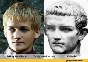 Joffrey Baratheon TotallyLooksLike.com,joffrey baratheon,kaligula