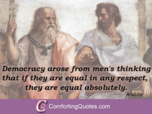 Quotes About Democracy by Aristotle