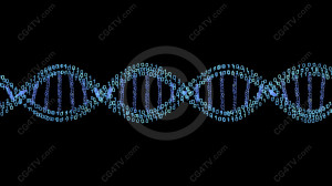 Digital DNA Loop Animated Background - CG4TV