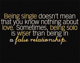 Being Single Quotes & Sayings