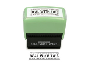 Gadget of the day – WTF Self-Inking Stamps !