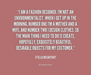 Fashion Designer Quotes and Sayings