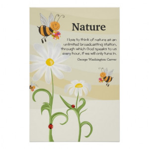 nature_quote_george_washington_carver_poster ...