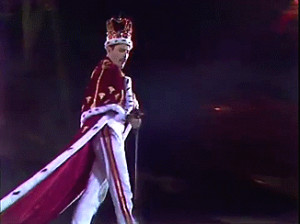 gif music Concert Freddie Mercury Queen legend Tribute rock star ...