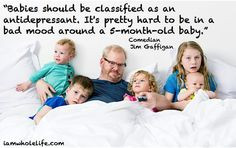 Jim Gaffigan. This is why I want to work in a daycare. Children can be ...