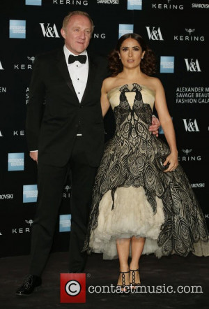 Francois-henri Pinault and Salma Hayek - A host of fashionable stars ...