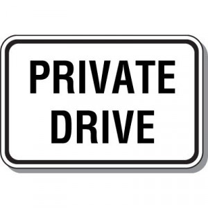 ... /Loitering Signs > Property Protection Signs - Private Drive