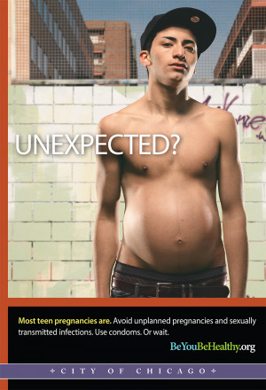 ... campaign, and teen pregnancy in Chicago, by using the hashtag #