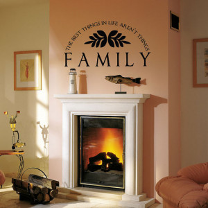 Family Rooms - quotes wall decor for family room