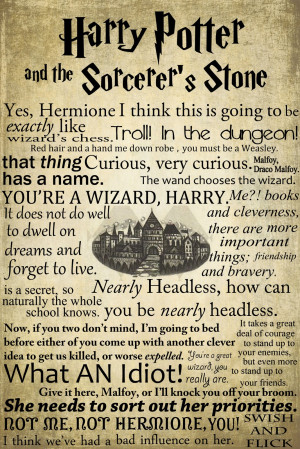 My favorite quotes from all the Harry Potter movies.