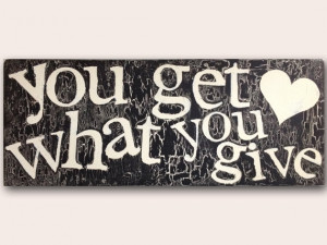 Wooden Plaque with Quote - 