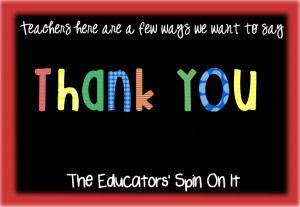 Ways to Say Thank You to a Teacher