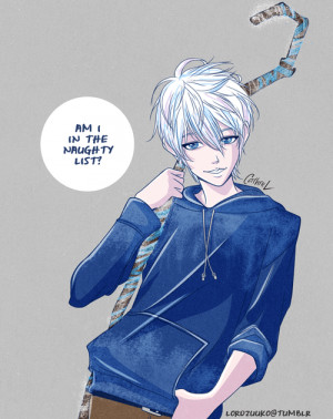 anime jack frost and elsa