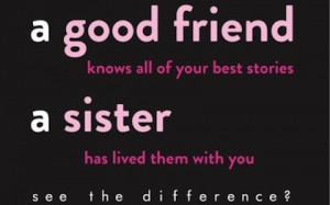 Images) 16 Special Sister Quotes