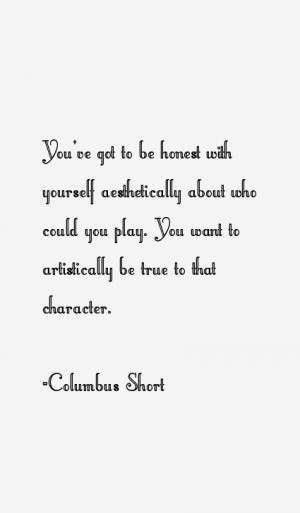 Columbus Short Quotes & Sayings