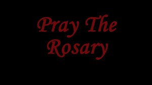 Pray the Rosary Cart