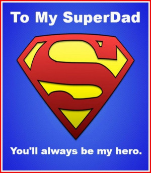 Superman Dad Logo Picture