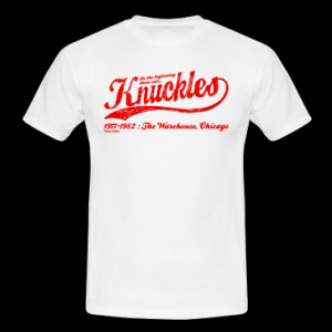Frankie Knuckles The Warehouse in Red T-Shirt