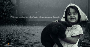Quotes Wallpaper Illustrating the Beauty of the Innocent