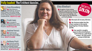 Gina Rinehart, the world's richest woman, will one day own it