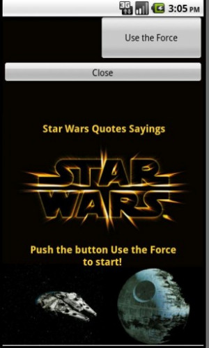 View bigger - Star Wars Quotes Sayings for Android screenshot