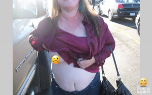 ... fat lazy woman gets in his way fat woman eats fried chicken fat woman