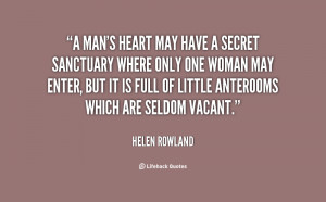 One Essential Secret Man Heart