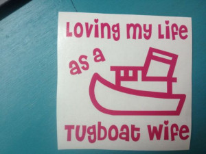 Jess Liu Wunderlich Tugboat Wife decals... Choose your design then ...