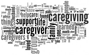 ... said that the emotional stress of caregiving was high or very high