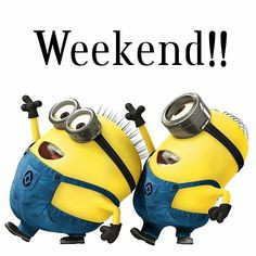 Happy #weekend #minions #friends !!