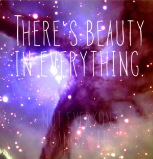 Galaxy With Quotes Quote...