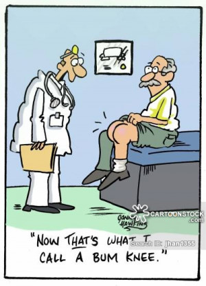 knee injury cartoons, knee injury cartoon, funny, knee injury picture ...