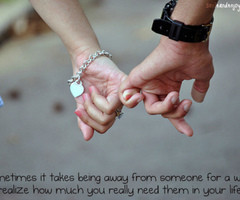 Couple Holding Hands Quotes Smile and enjoy life