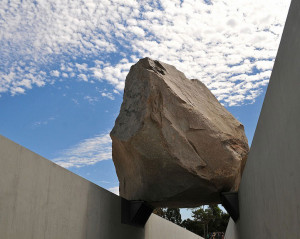 Levitated Mass by artist Michael Heizer is designed to last 3500 years ...